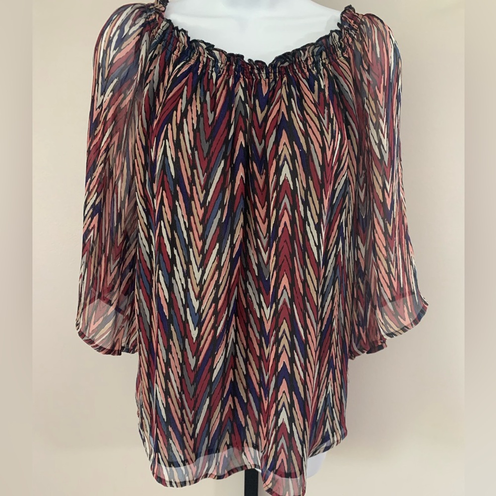 NWT Ella Moss Silk Blouse